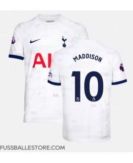 Günstige Tottenham Hotspur James Maddison #10 Heimtrikot 2023-24 Kurzarm